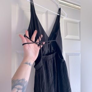 Lulu’s black maxi dress
